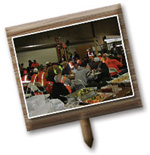 Roadside BBQ catering event